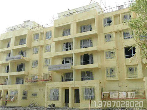 會(huì)所外墻聚氨酯噴涂保溫
